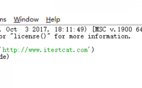 【iTestCat】python3+requests实现接口自动化教程