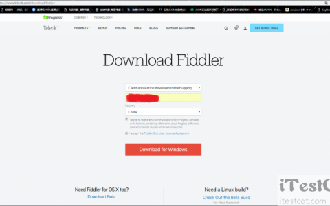 【iTestCat】Fiddler下载、安装与过滤（抓包工具Fiddler使用教程）